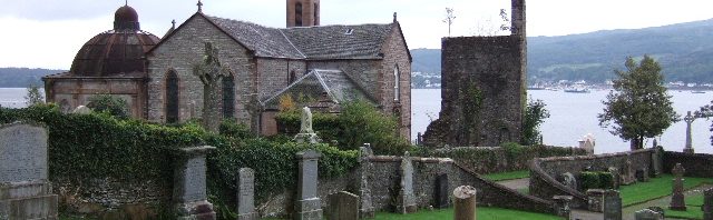 Kilmun Church and the Holy Loch